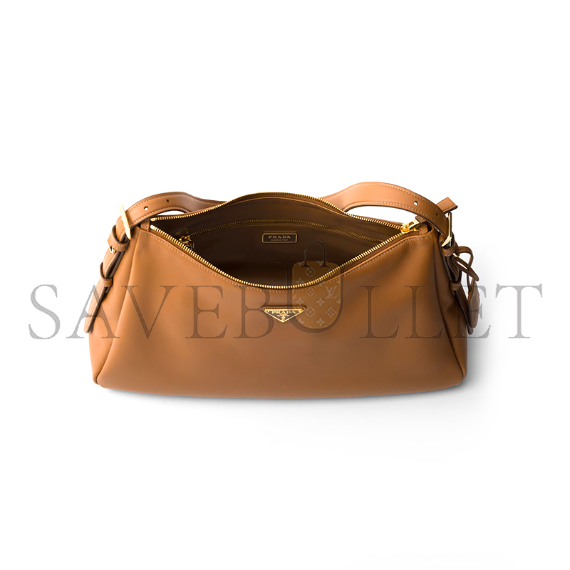 PRADA AIMÉE LARGE LEATHER SHOULDER BAG 1BC228 (39*23*12cm) PRADA AIMÉE LARGE LEATHER SHOULDER BAG 1BC228 (39*23*12cm)